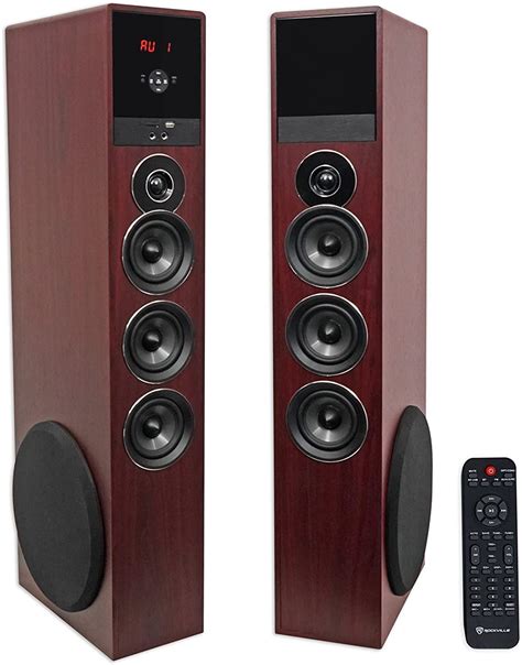 rockville tower speakers|rockville floor standing speakers.